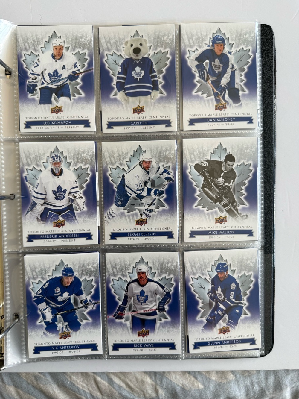 Toronto Maple Leafs Centennial Hockey Card Set - Mix of 48 Cards